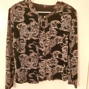 2pc Black Jump apparel Top